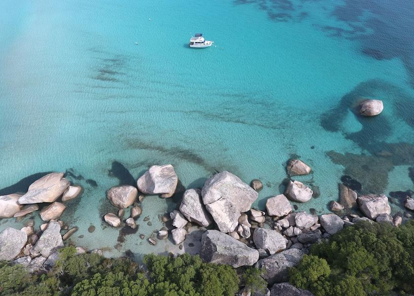Corsica Porto-Vecchio Aerial View