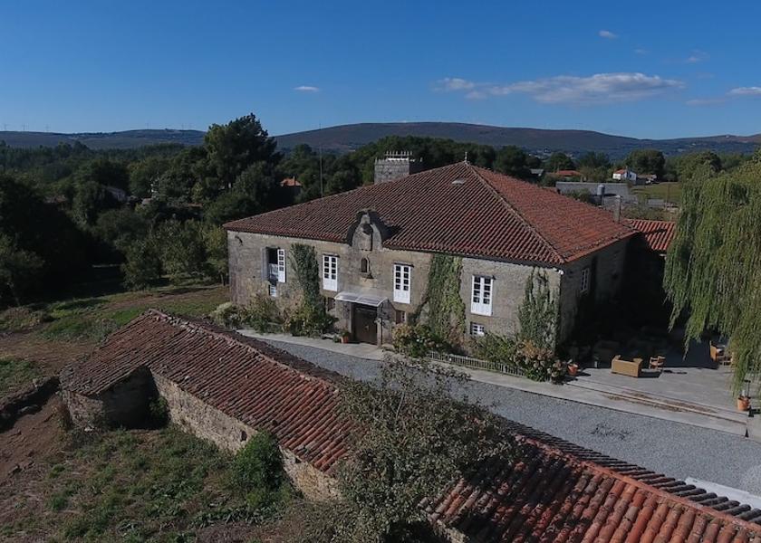 Galicia Palas de Rei Aerial View