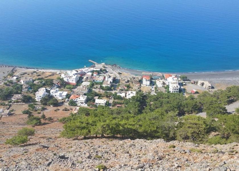 Crete Sfakia Aerial View