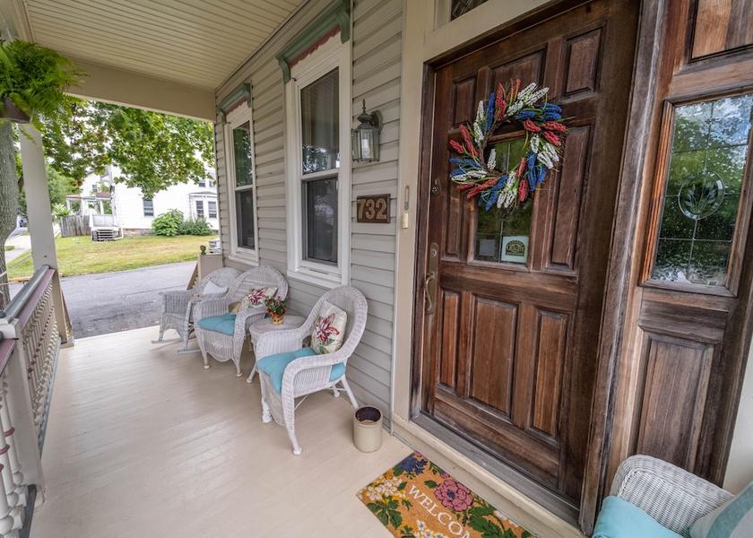 Pennsylvania Jim Thorpe Porch