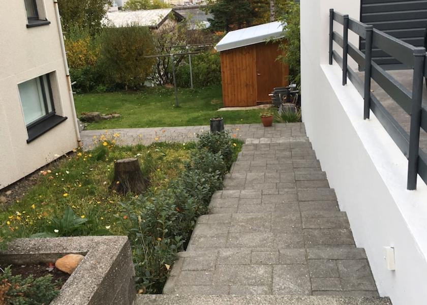 Westfjords Isafjordur Courtyard