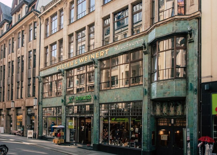 Saxony Leipzig Facade