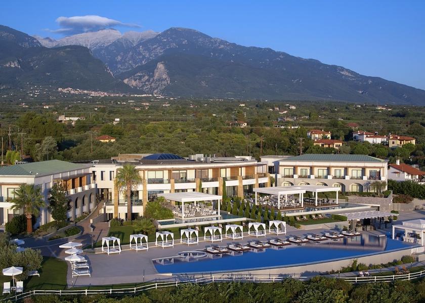 Central Macedonia Dio-Olympos Aerial view
