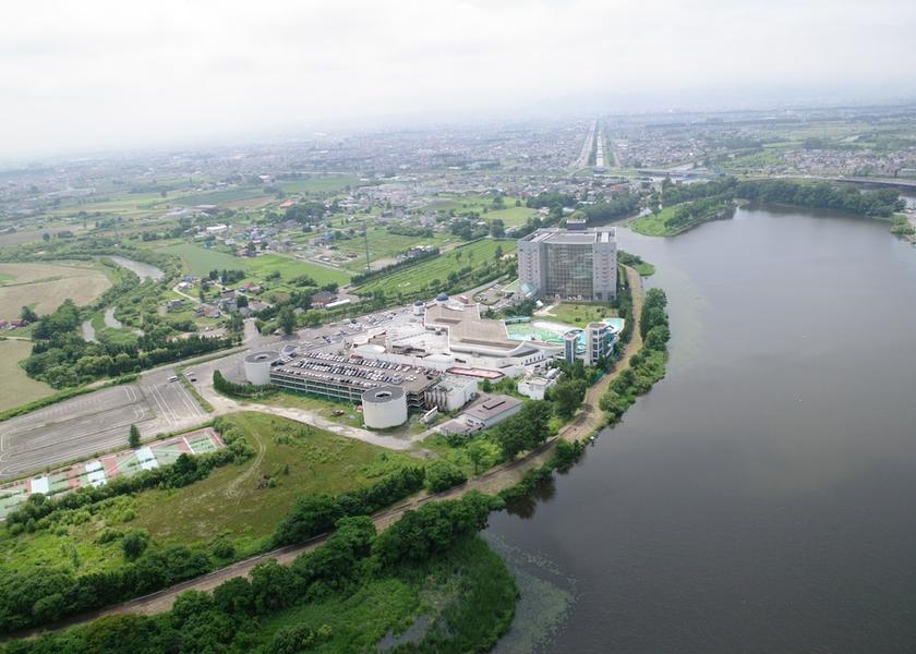 Hokkaido Sapporo Aerial View