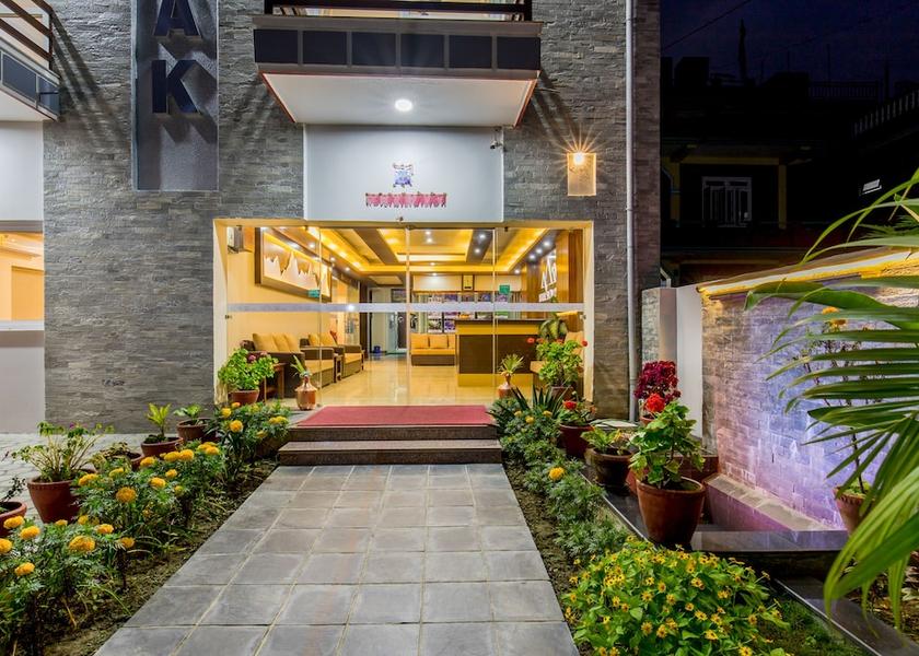 Gandaki Pokhara Front of property - evening/night