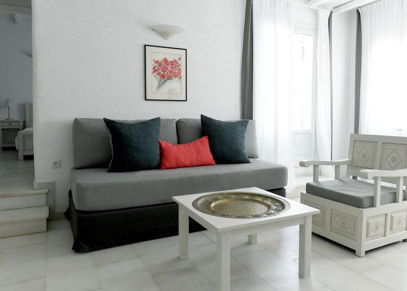 South Aegean Paros Living Area