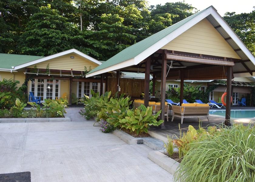Baie Sainte Anne Praslin Island Exterior Detail