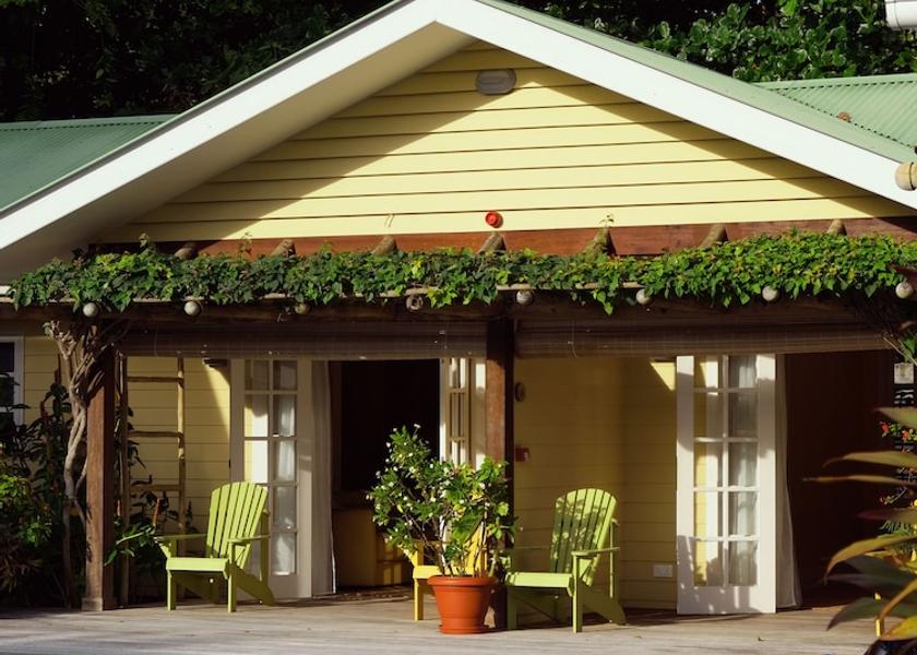 Baie Sainte Anne Praslin Island Exterior Detail