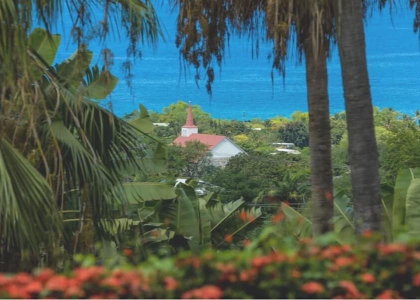 Hawaii Captain Cook View from Property