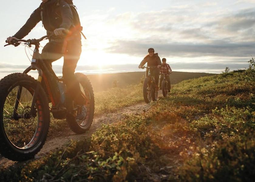 Rovaniemi Enontekio Bicycling