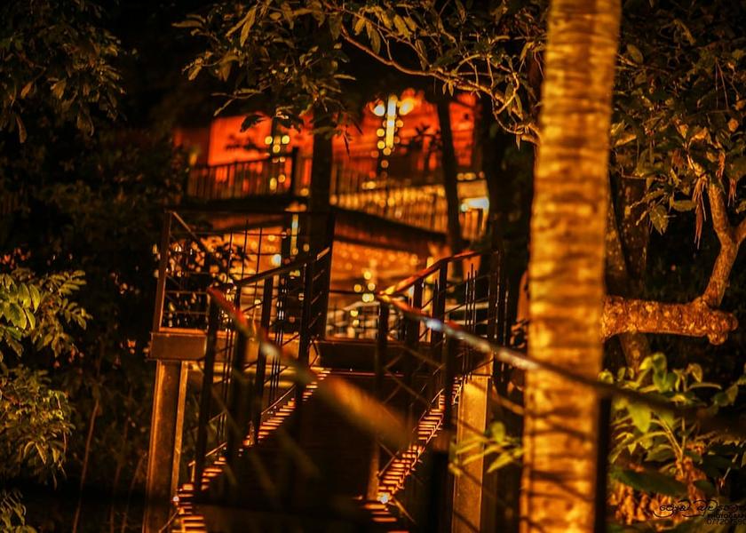 Southern Province Unawatuna Front of property - evening/night