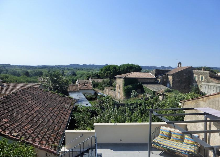 Occitanie Laudun View from Property