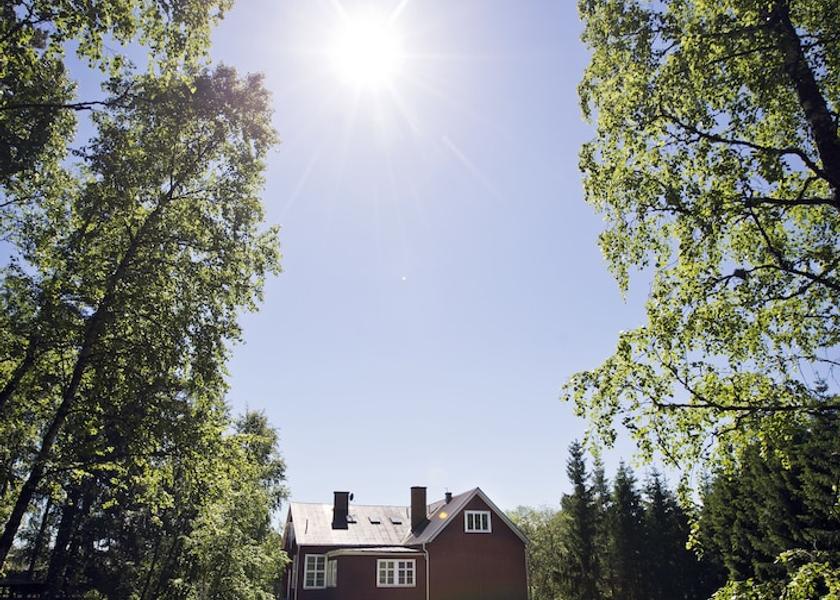 Varmland County Arvika Aerial View