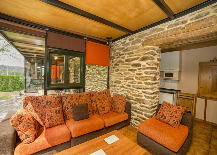 Galicia O Pino Living Area