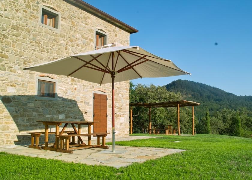 Tuscany Anghiari Balcony