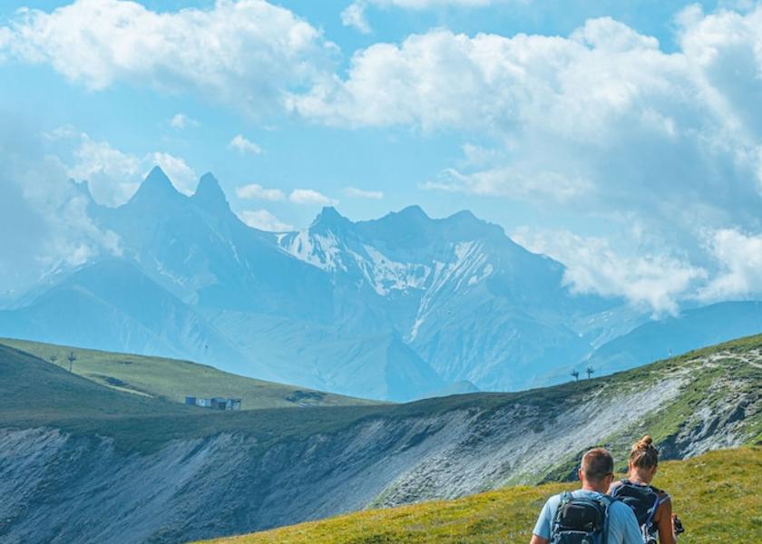 Auvergne-Rhone-Alpes Villarembert Hiking
