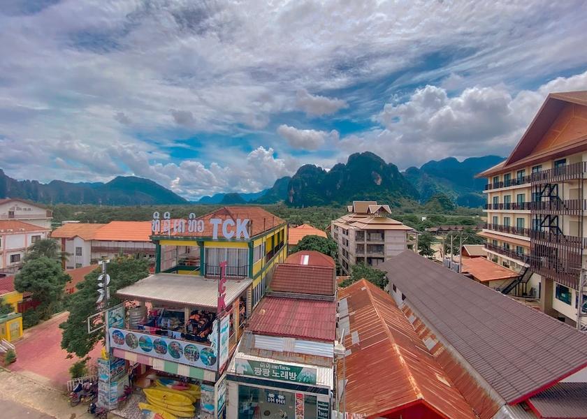 Vientiane Province Vang Vieng Porch