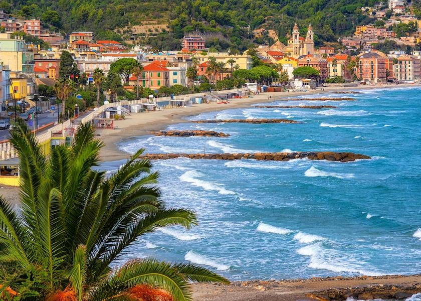 Liguria Cervo Beach