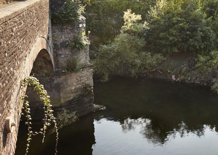 Wales Usk Exterior Detail