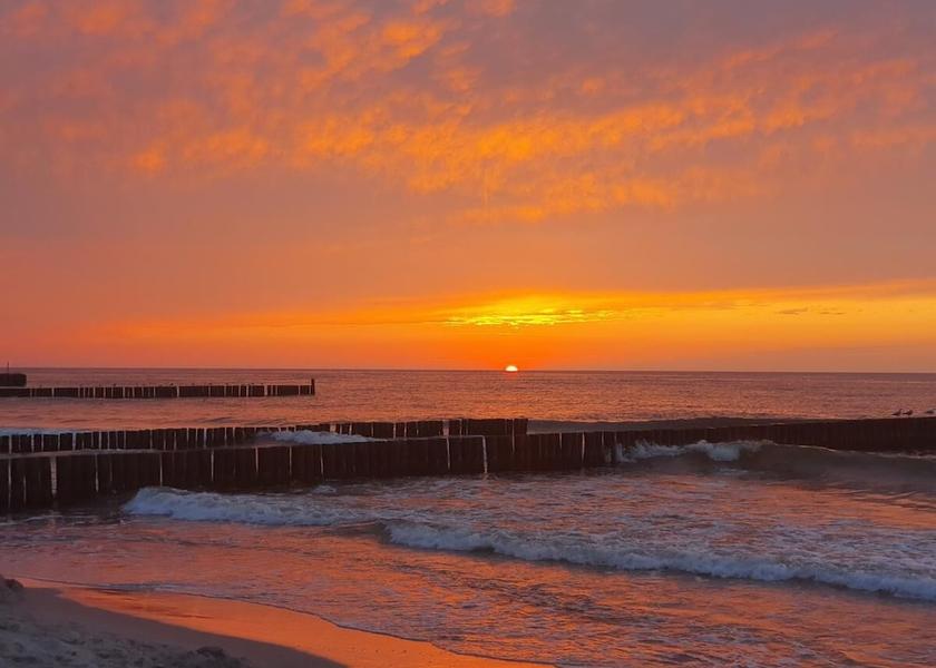 West Pomeranian Voivodeship Ustronie Morskie Beach