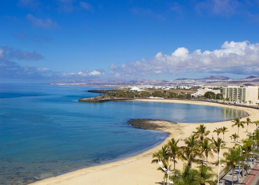 Canary Islands Arrecife Beach