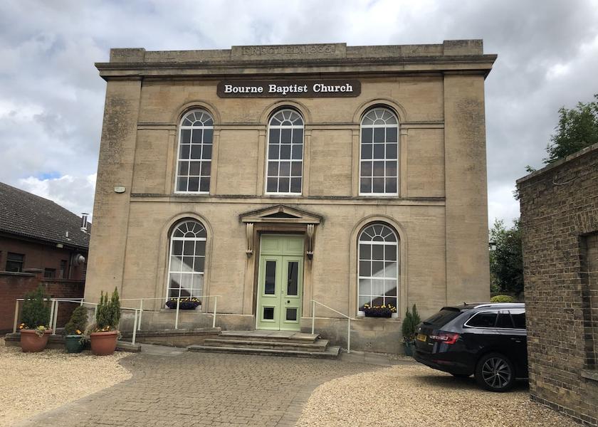 England Bourne Exterior Detail