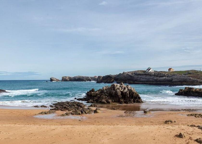 Cantabria Santa Cruz de Bezana Beach