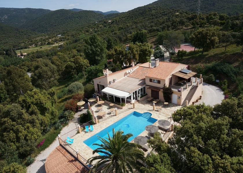 Var Bormes-Les-Mimosas Aerial View