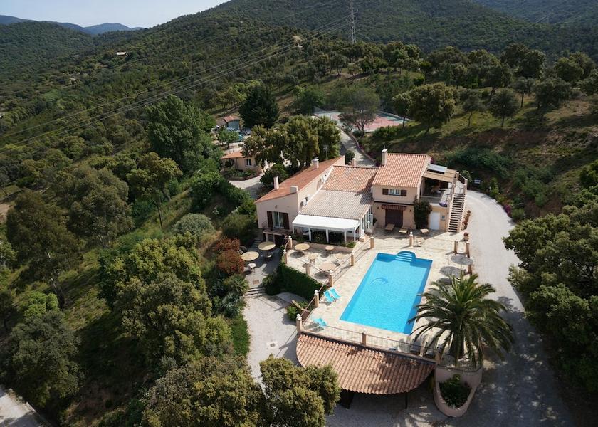 Var Bormes-Les-Mimosas Aerial View