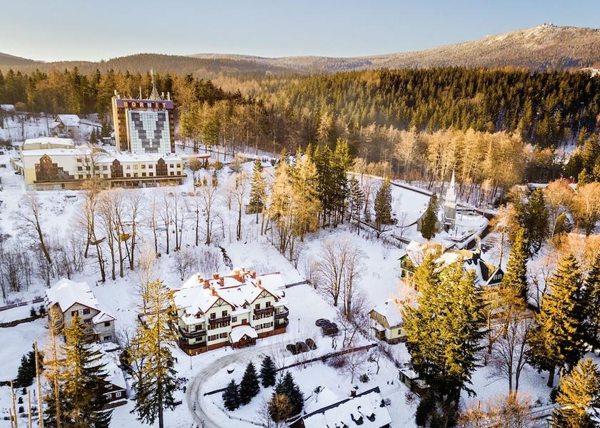 Lower Silesian Voivodeship Szklarska Poreba Aerial View
