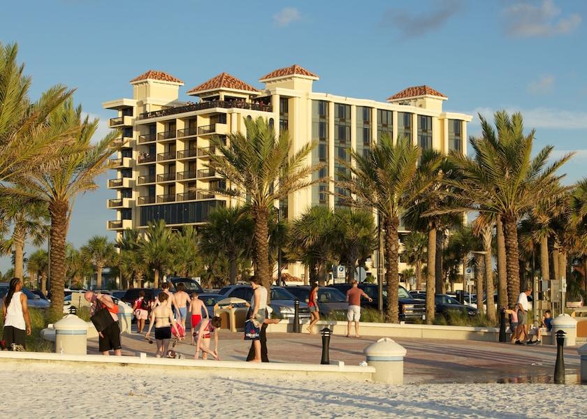 Florida Clearwater Beach Exterior Detail