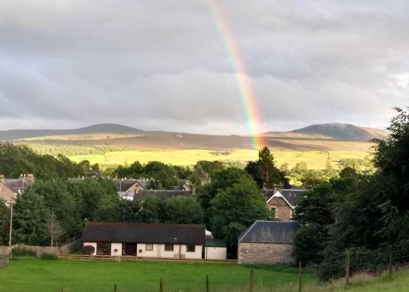 Scotland Kingussie View from Property