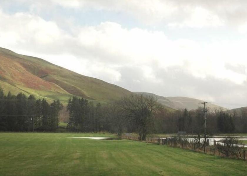 Scotland Selkirk View from Property