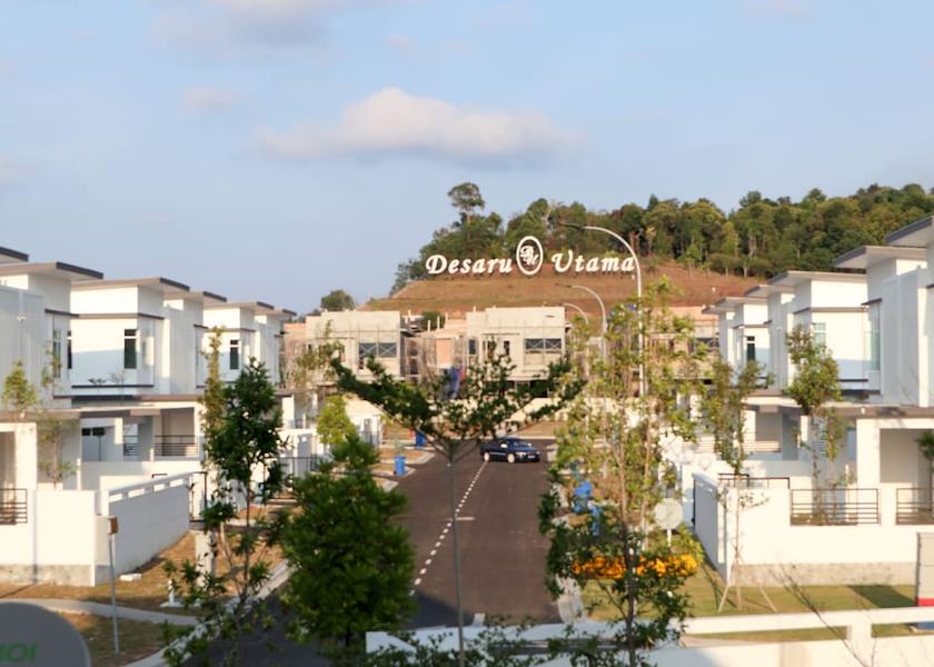 Johor Bandar Penawar Exterior Detail