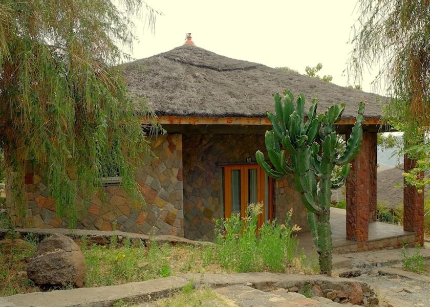 Amhara Region Lalibela Exterior detail