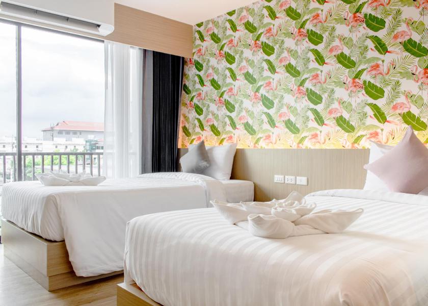 Pathum Thani Province Khlong Luang Family Room with Twin Bed