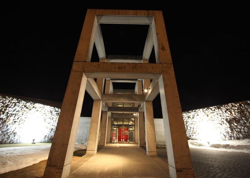 Hokkaido Makubetsu Front of property - evening/night