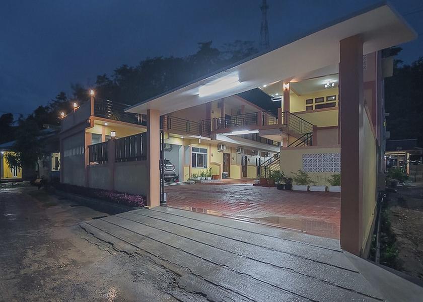 West Kalimantan Singkawang Front of property - evening/night