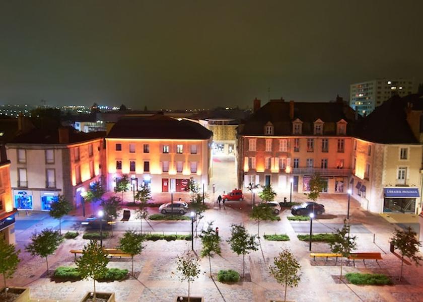 Pays de la Loire Cholet Aerial View