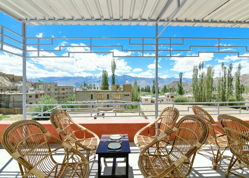 Ladakh Leh Hotel View
