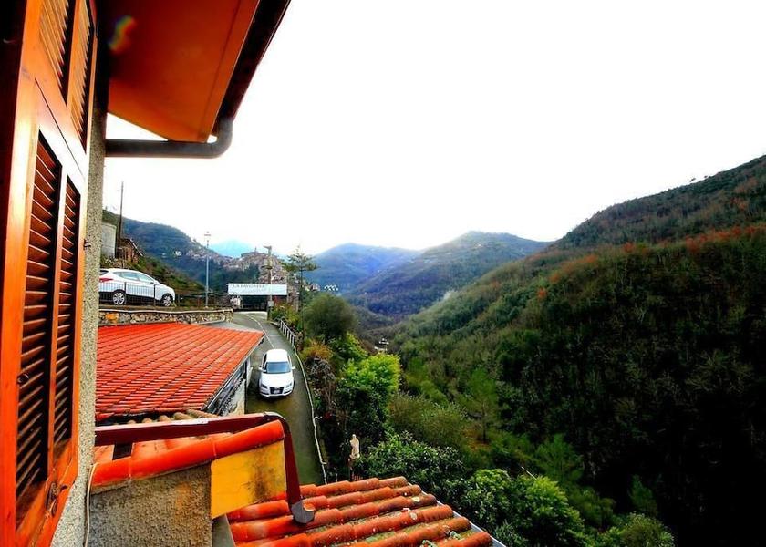 Liguria Apricale View from Property