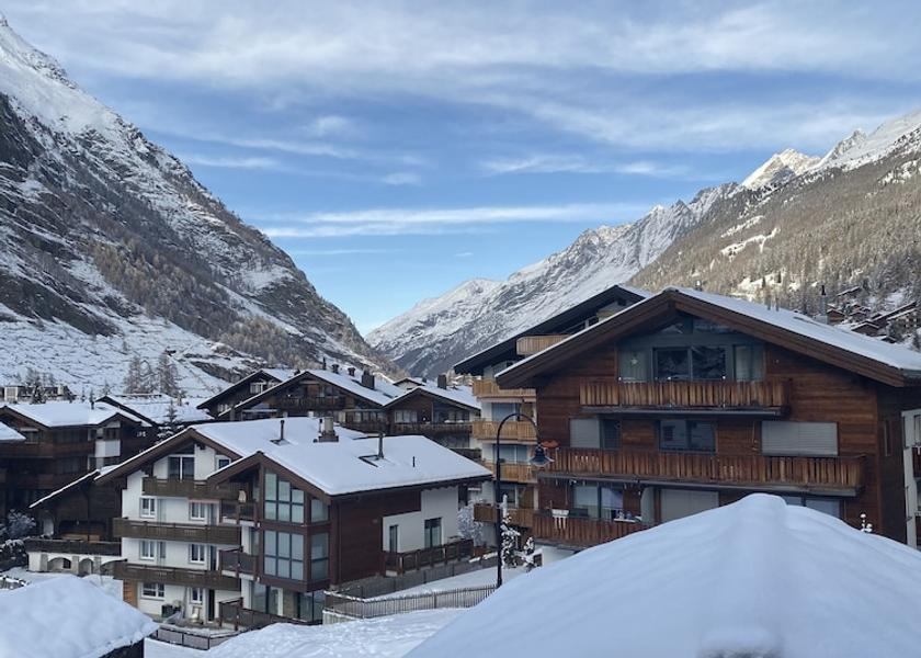 Valais Zermatt Balcony view