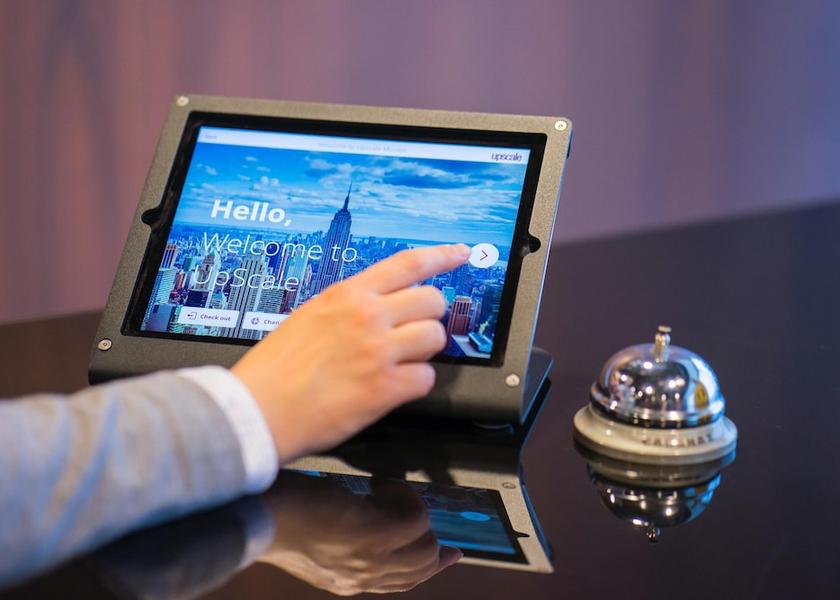 New York Skaneateles Check-in Check-out Kiosk