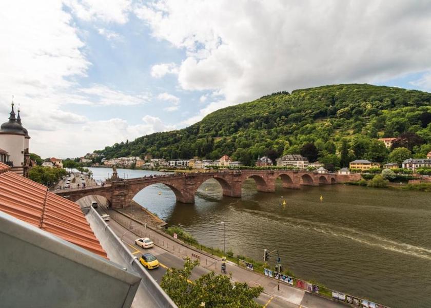 Baden-Wuerttemberg Heidelberg View From Room
