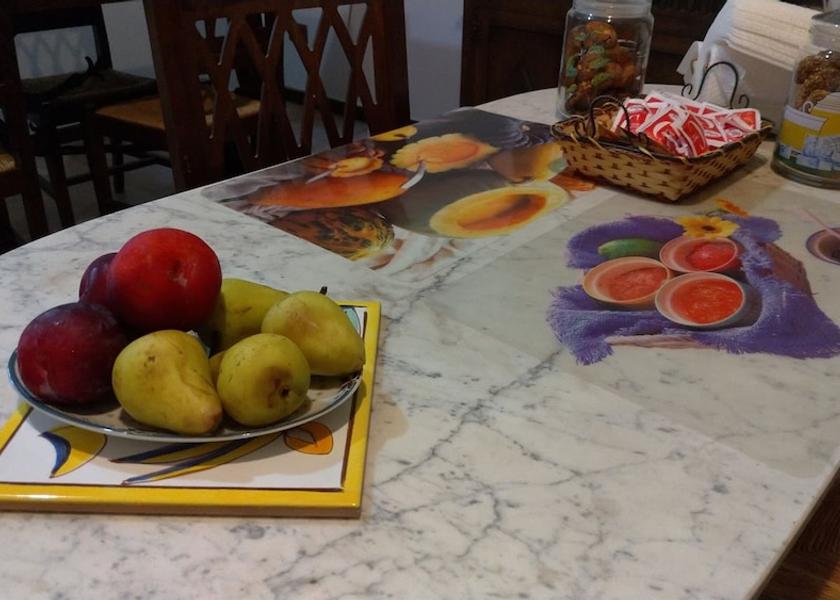 Sicily Palermo Breakfast Area