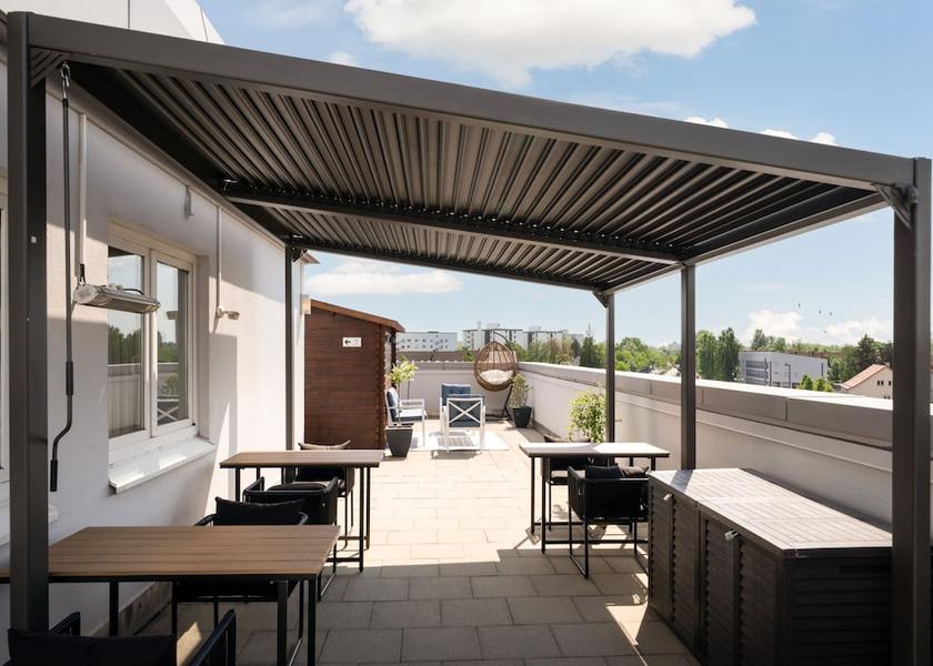Bavaria Augsburg Rooftop terrace