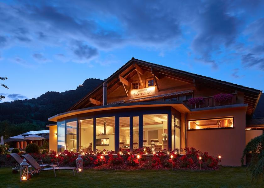 Canton of Bern Unterseen Front of property - evening/night