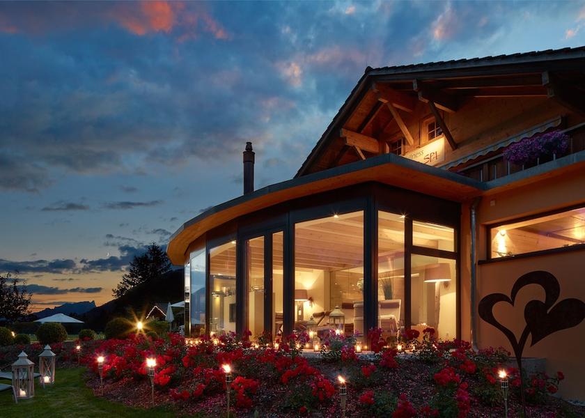 Canton of Bern Unterseen Front of property - evening/night