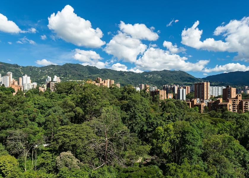 Antioquia Medellin City View