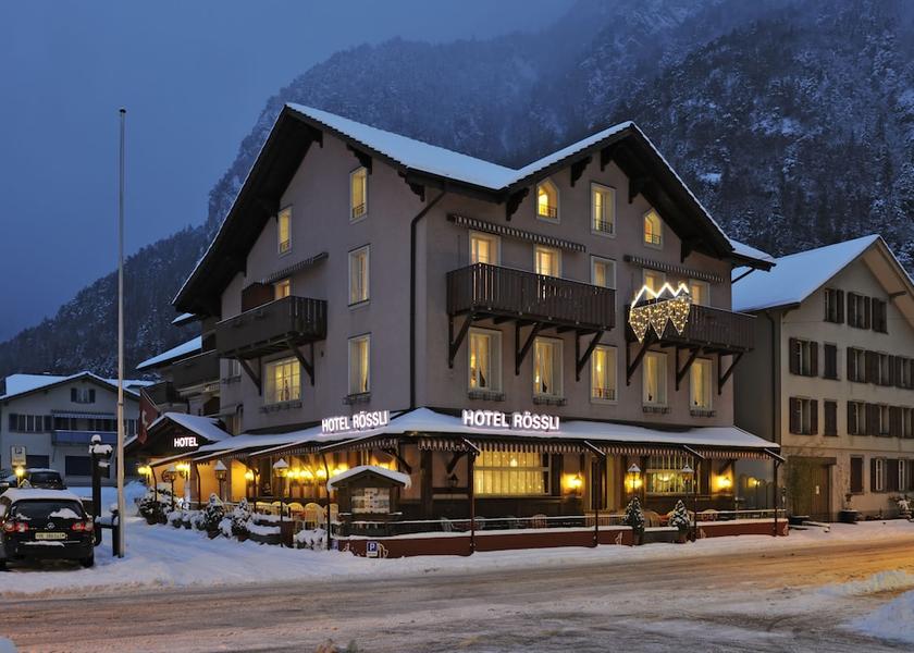 Canton of Bern Unterseen Front of property - evening/night